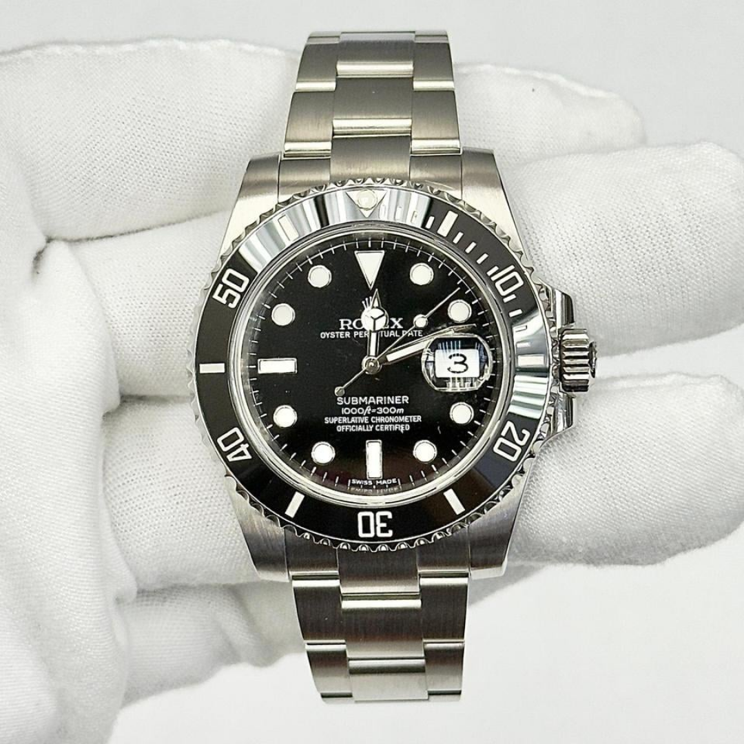 Rolex Submariner Date Oystersteel Black
