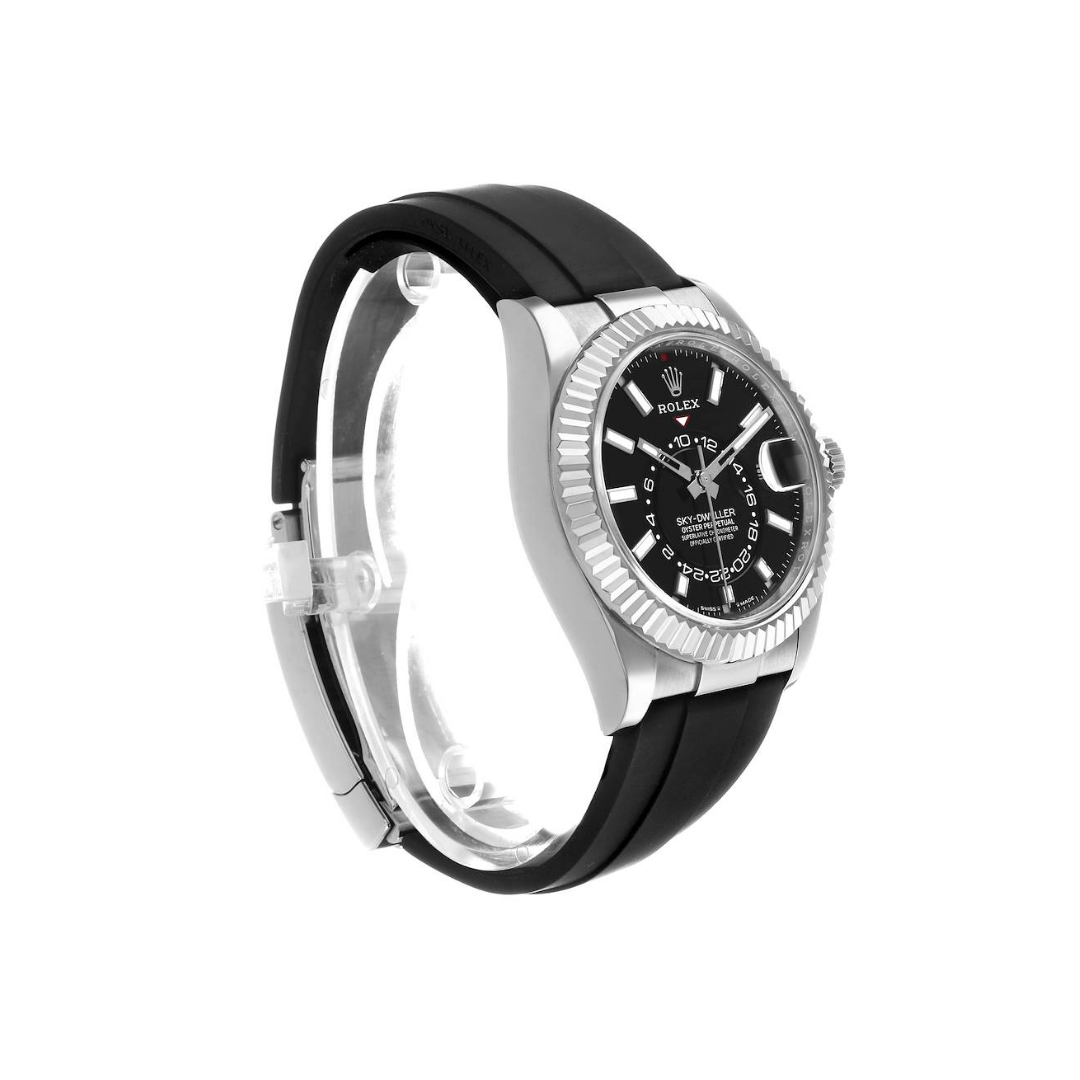 Rolex Sky-Dweller Oysterflex Black