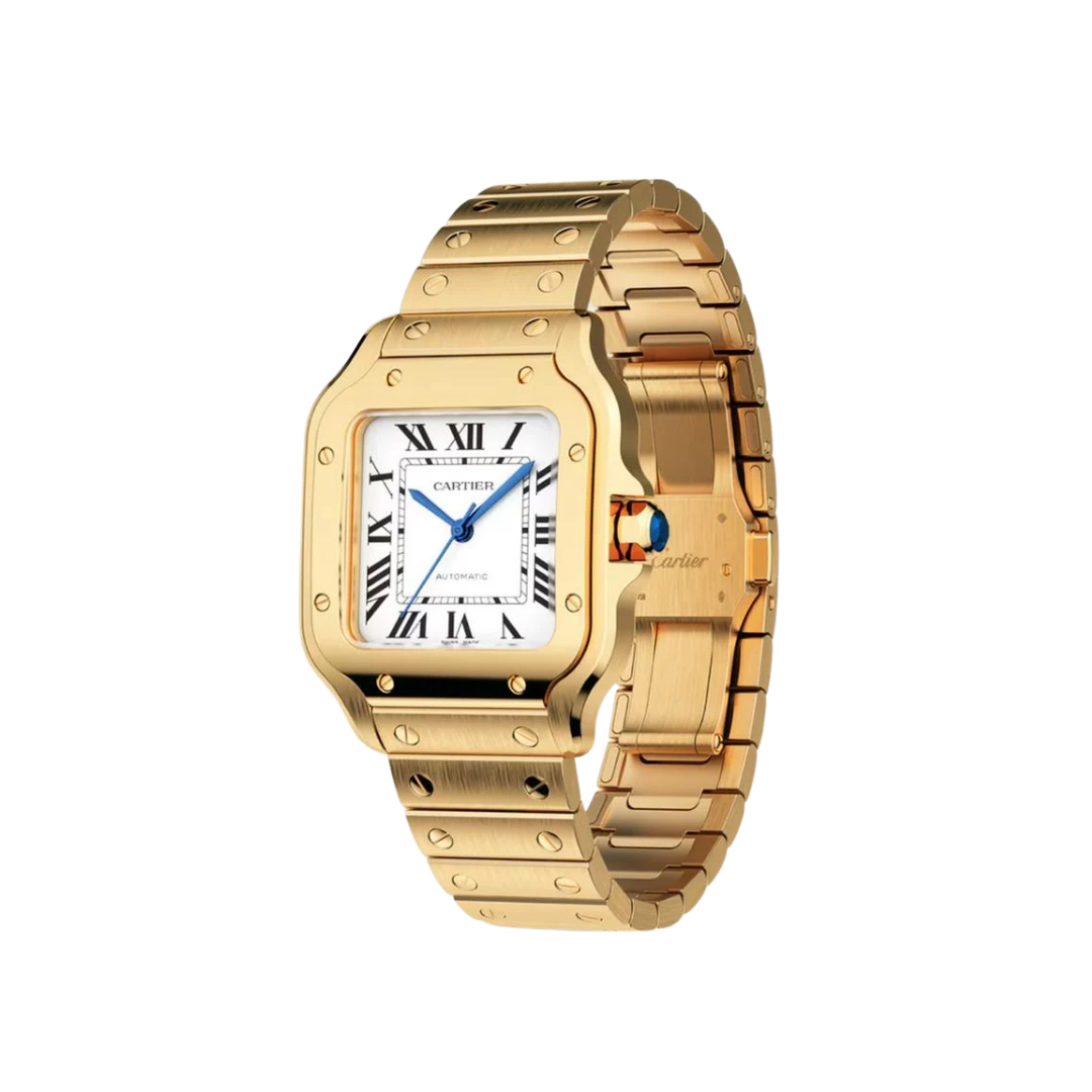 Cartier Santos Gold