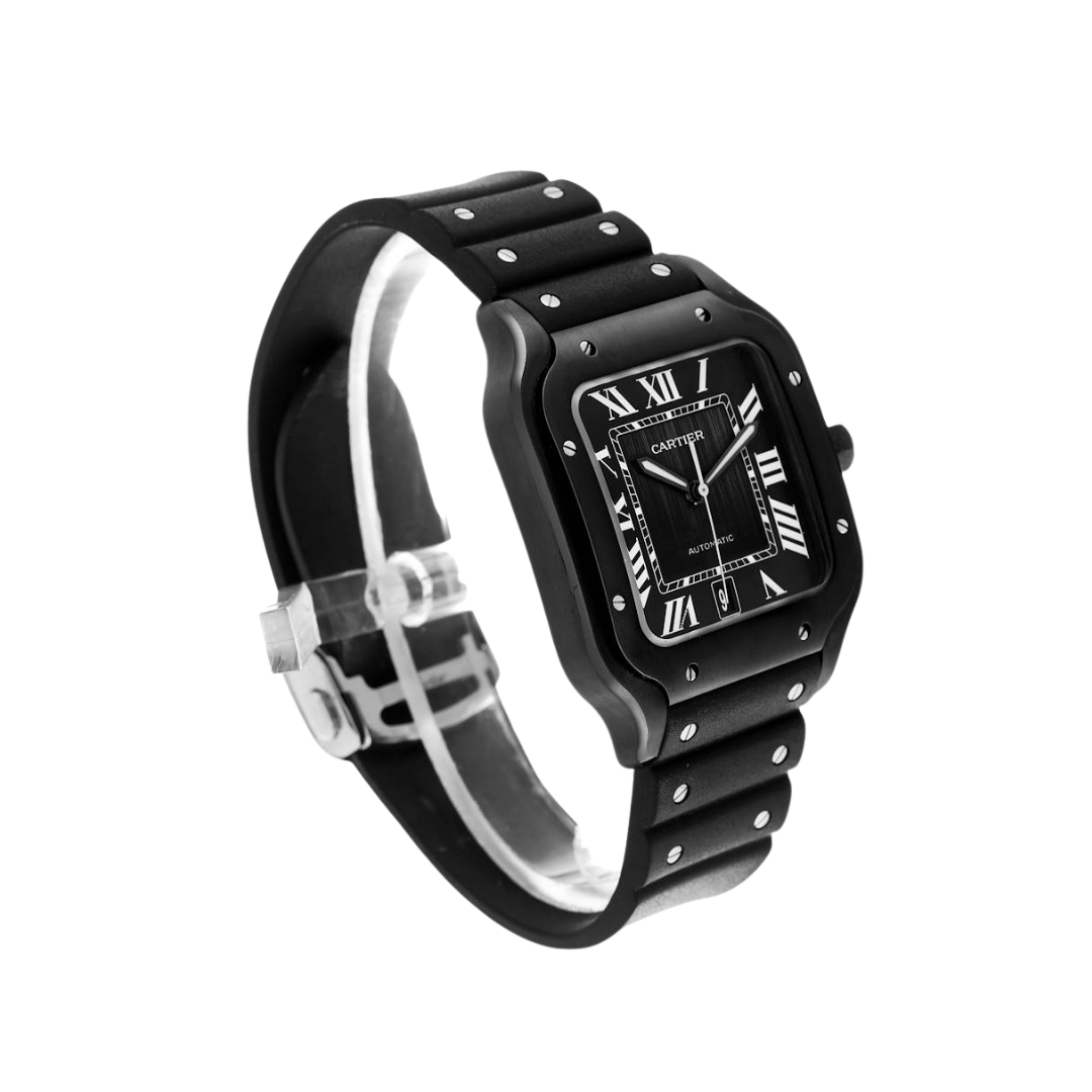 Cartier Santos Black
