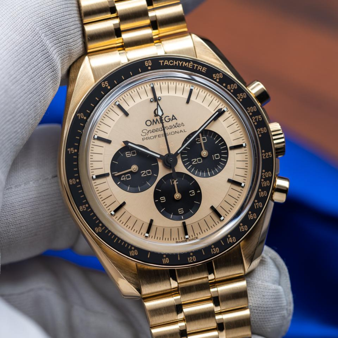Omega Speedmaster Moonwatch Gold