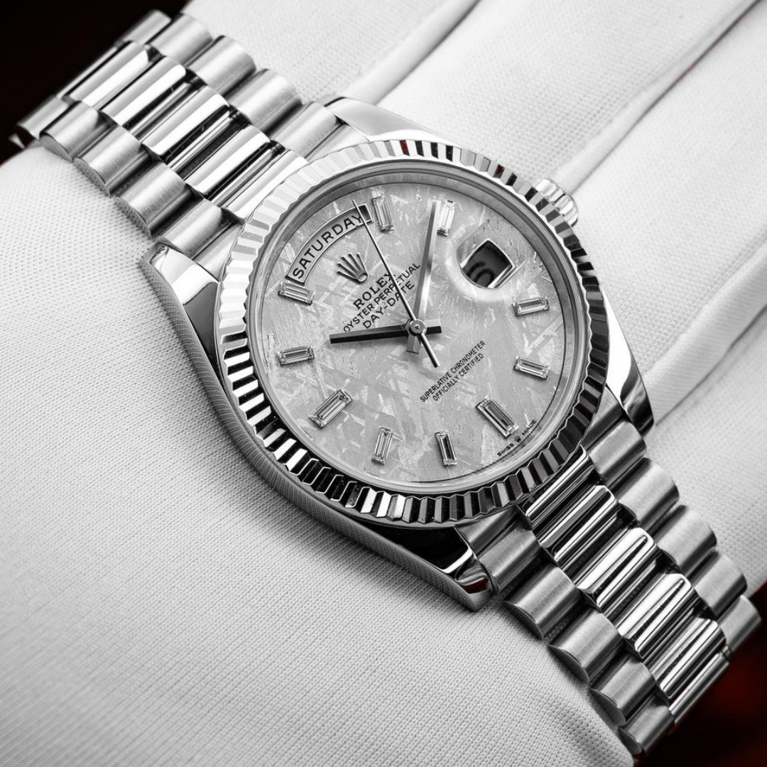Rolex Day-Date 40 Platinum Meteorite