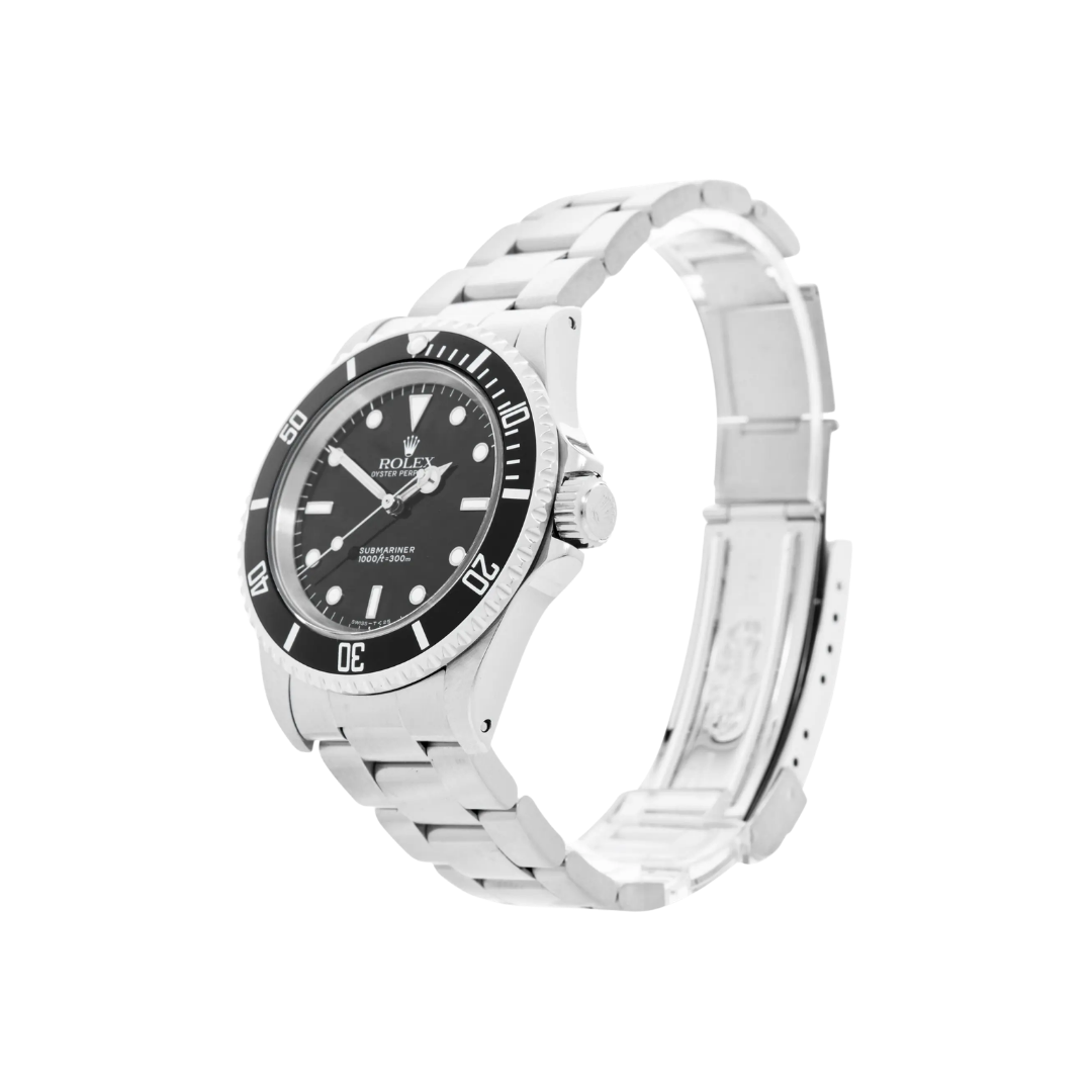 Rolex Submariner No Date Oystersteel Black