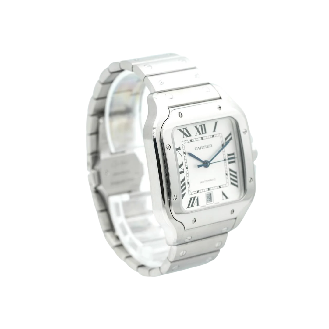Cartier Santos Silver
