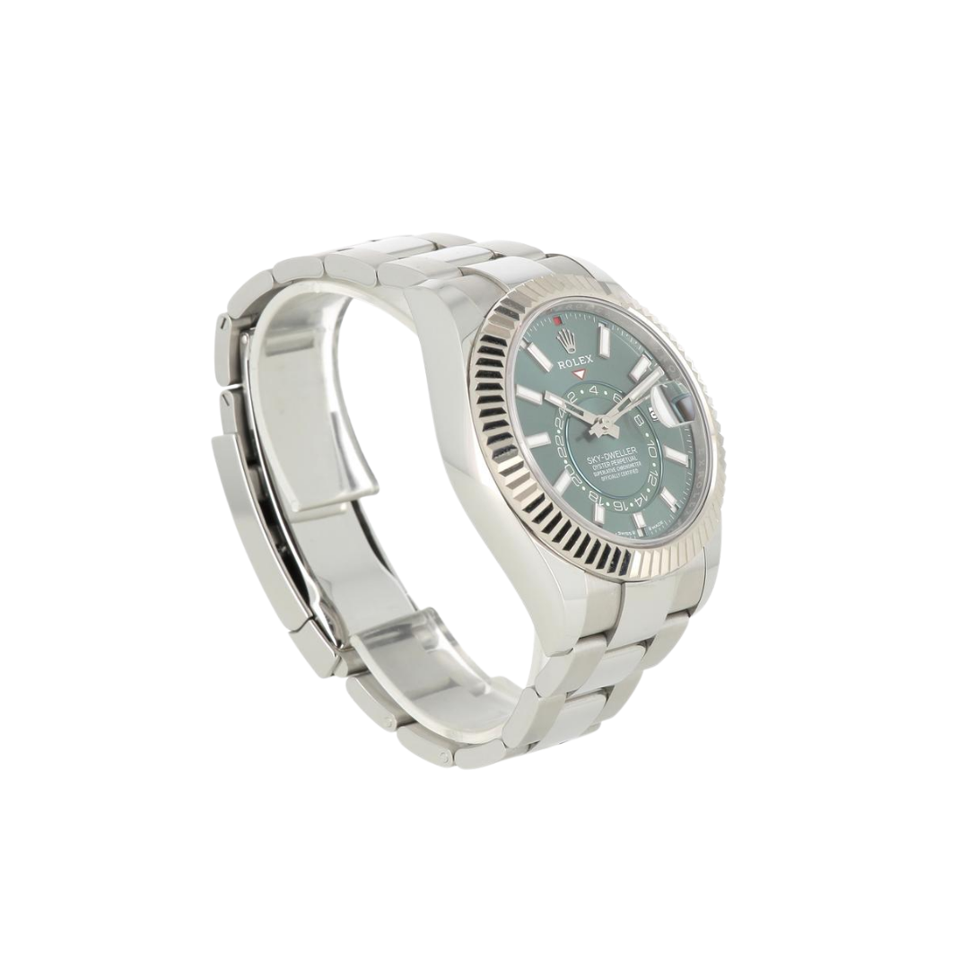 Rolex Sky-Dweller Oystersteel Green