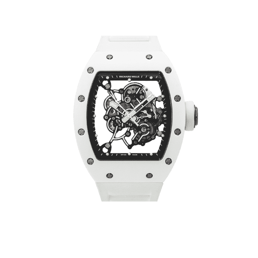 Richard Mille RM 055 White Ceramic