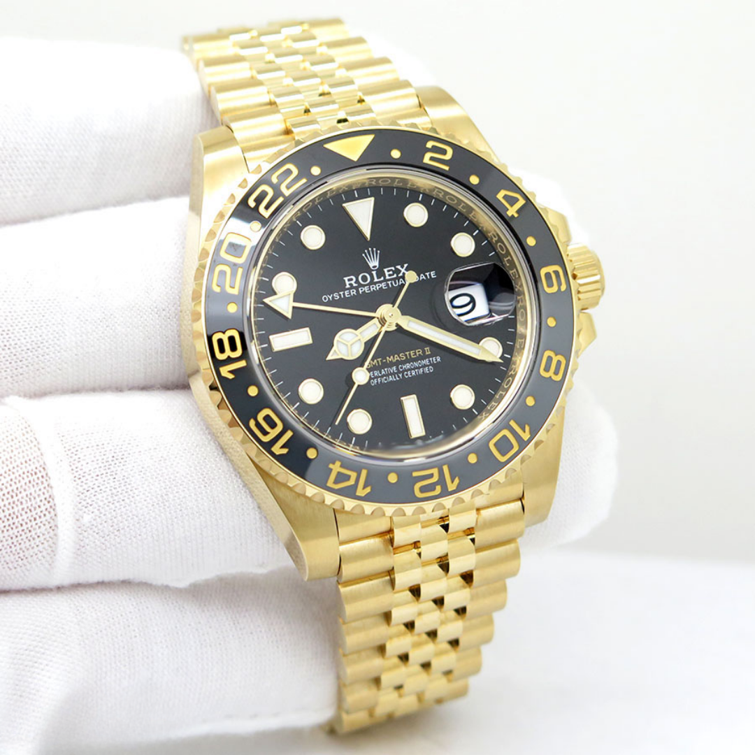 Rolex GMT-Master II Black Dial Jubilee