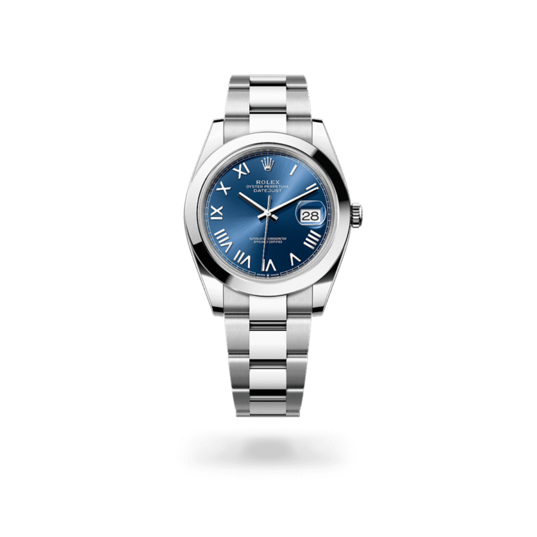 Rolex Datejust 41 Oystersteel Blue