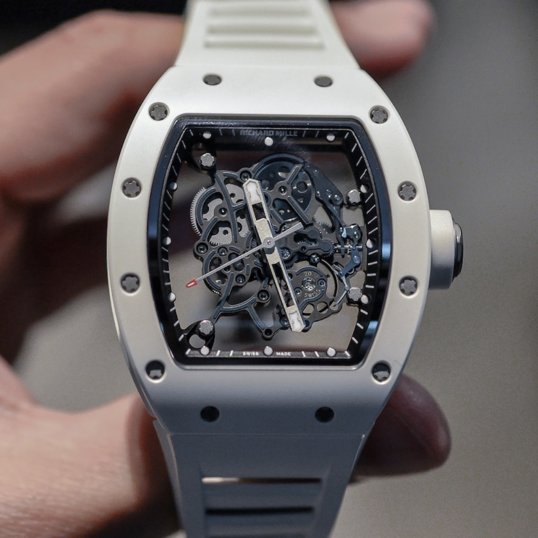Richard Mille RM 055 White Ceramic