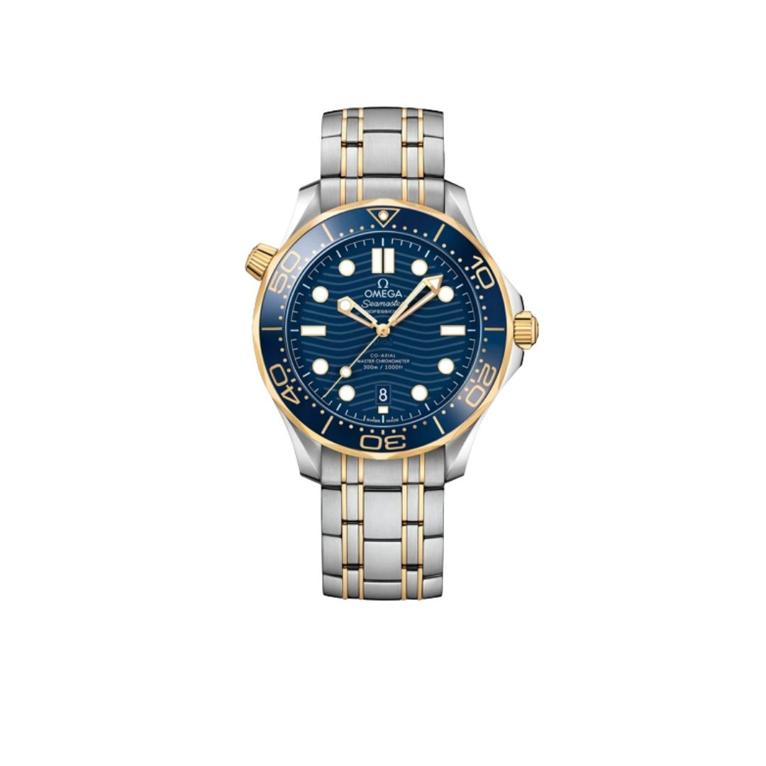 Omega Seamaster Diver Blue Gold