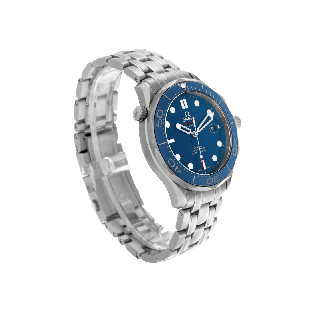 Omega Seamaster Diver Blue Silver