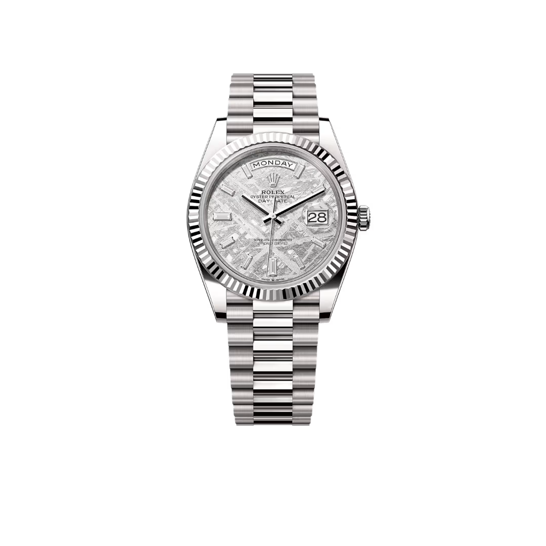 Rolex Day-Date 40 Platinum Meteorite